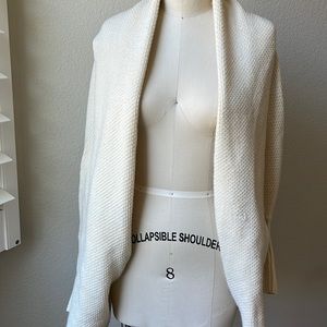 Kimono Open Front Cardigan Sweaters Batwing Sleeve Shawl Collared